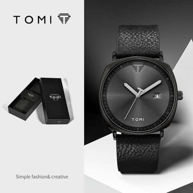 Montre TOMI Moonphase – Élégance & Sobriété