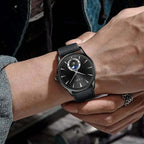 Montre TOMI Moonphase – Élégance & Sobriété