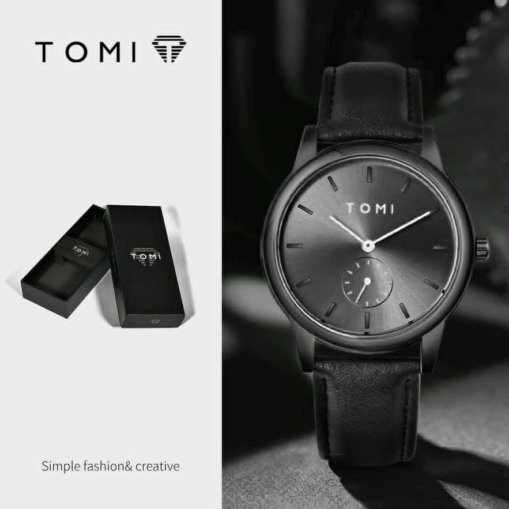 Montre TOMI Moonphase – Élégance & Sobriété
