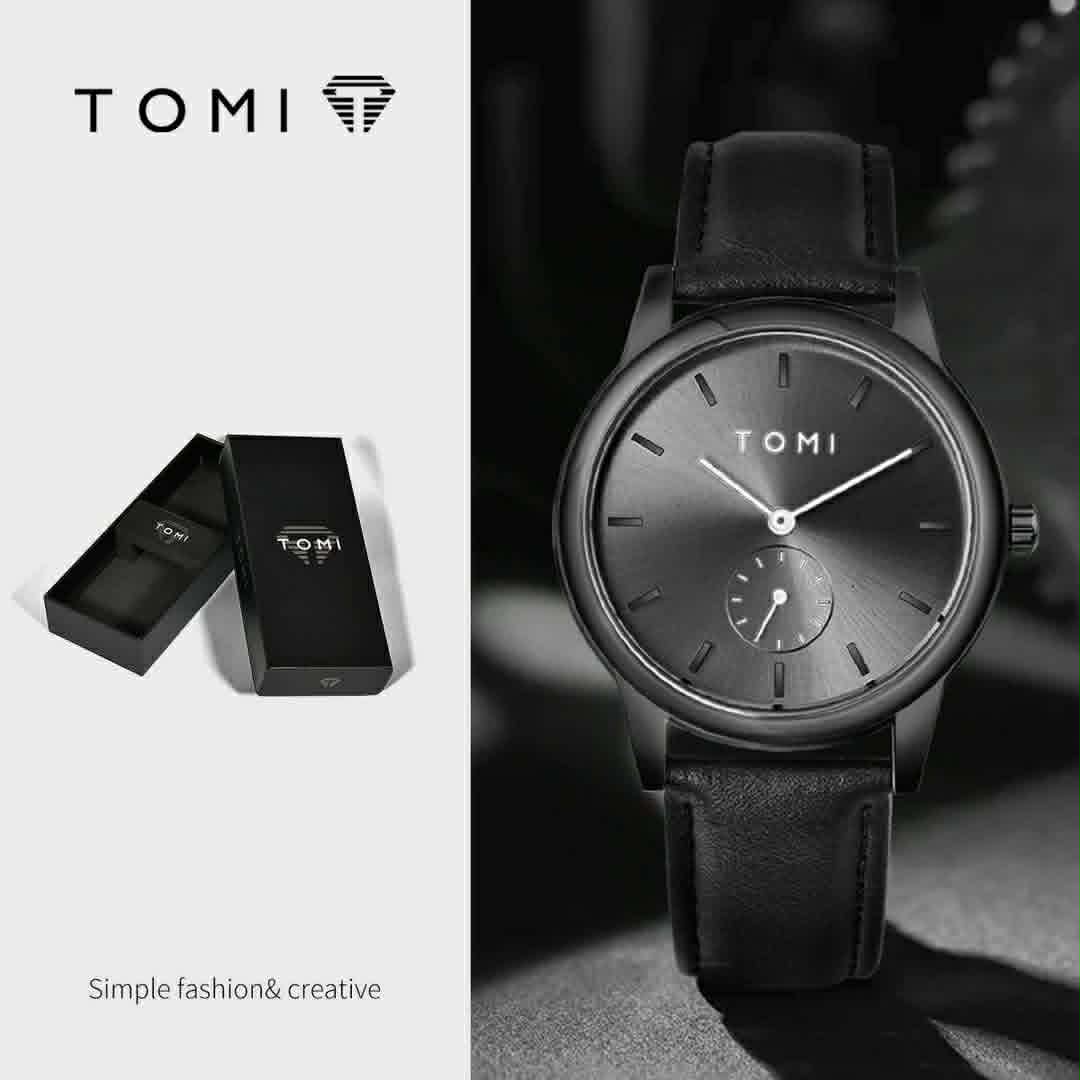 Montre TOMI Moonphase – Élégance & Sobriété
