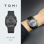 Montre TOMI Moonphase – Élégance & Sobriété