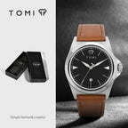 Montre TOMI Moonphase – Élégance & Sobriété