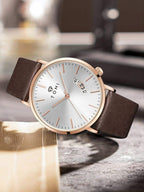 Montre TOMI Moonphase – Élégance & Sobriété
