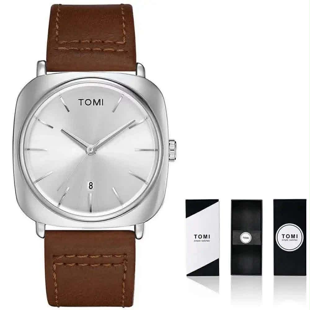 Montre TOMI Moonphase – Élégance & Sobriété