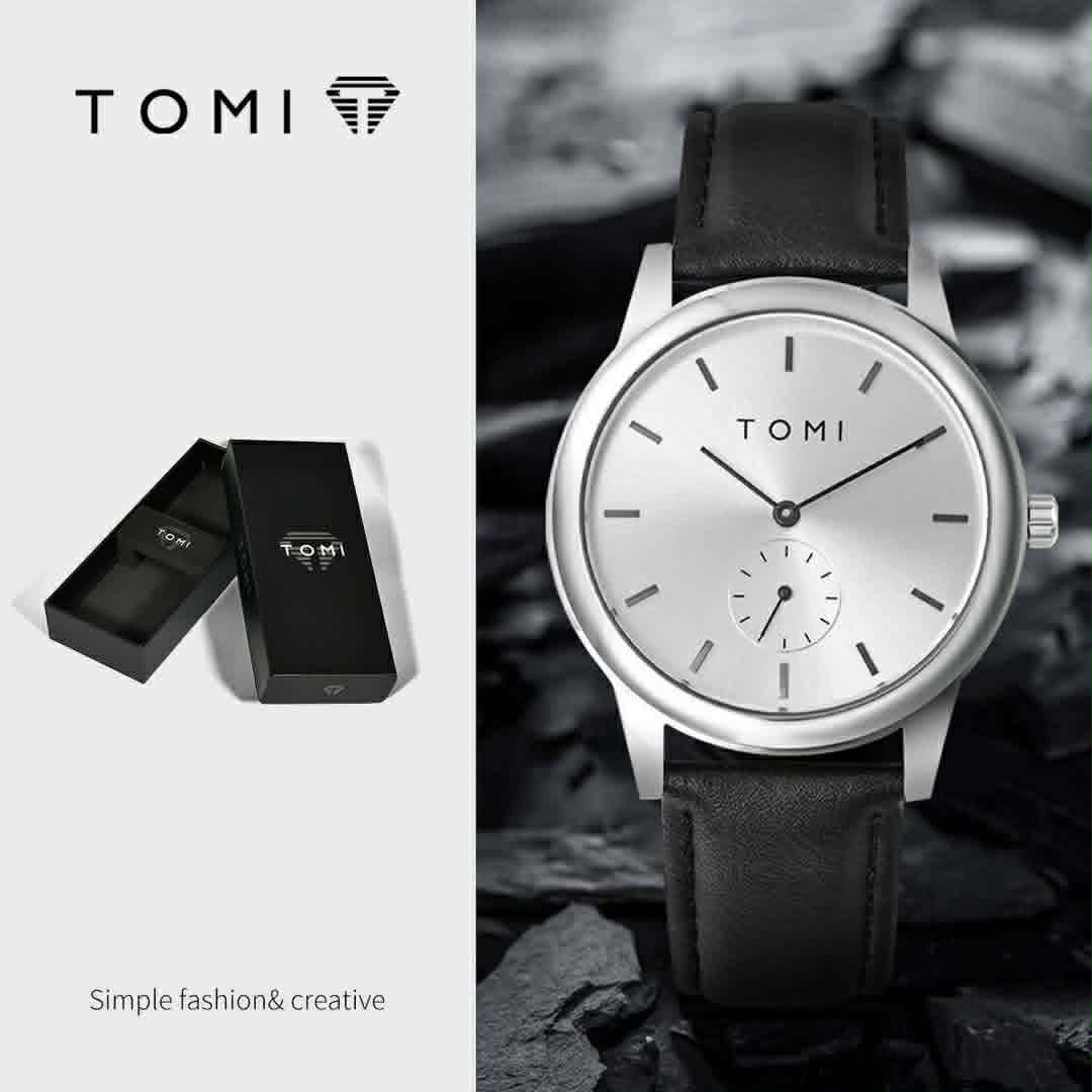 Montre TOMI Moonphase – Élégance & Sobriété