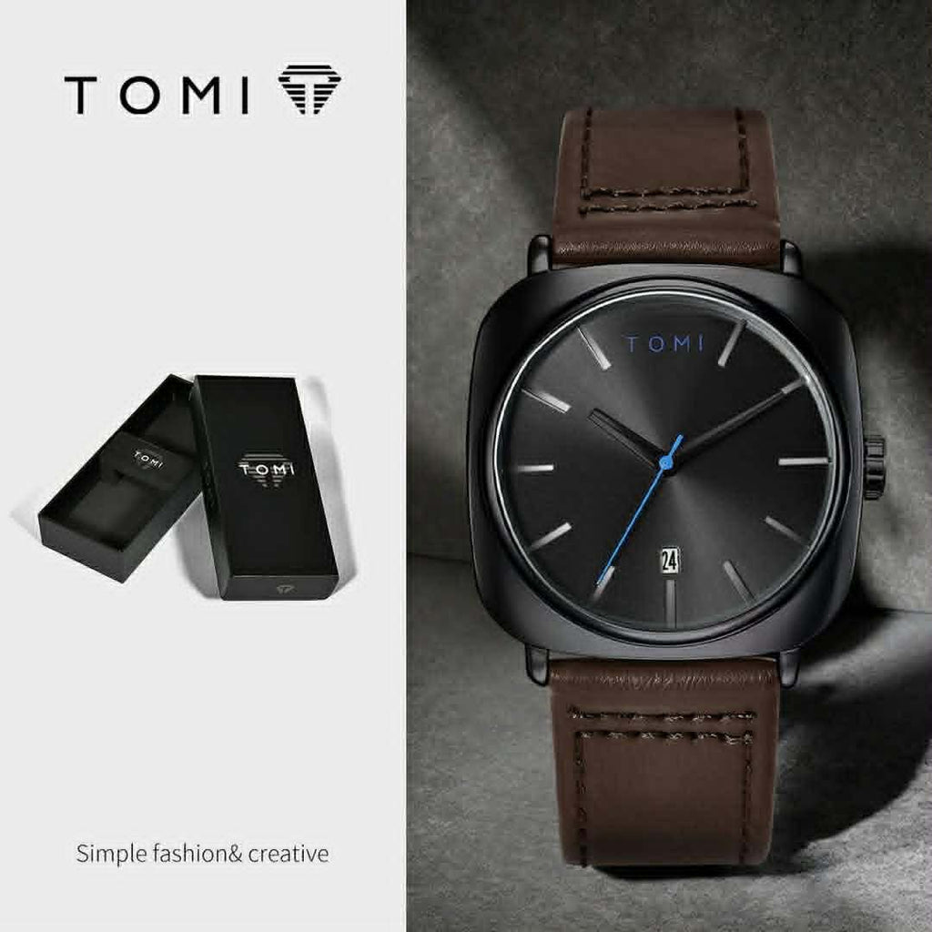 Montre TOMI Moonphase – Élégance & Sobriété