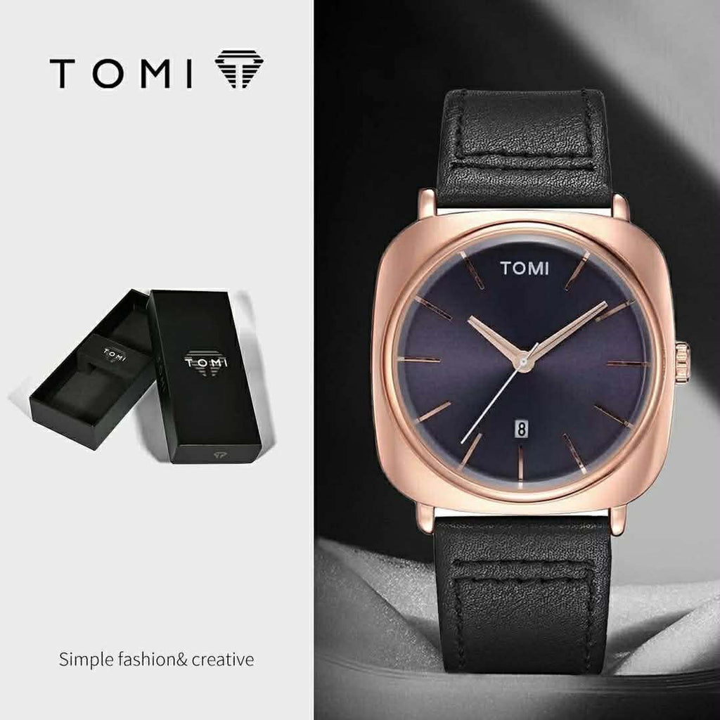 Montre TOMI Moonphase – Élégance & Sobriété