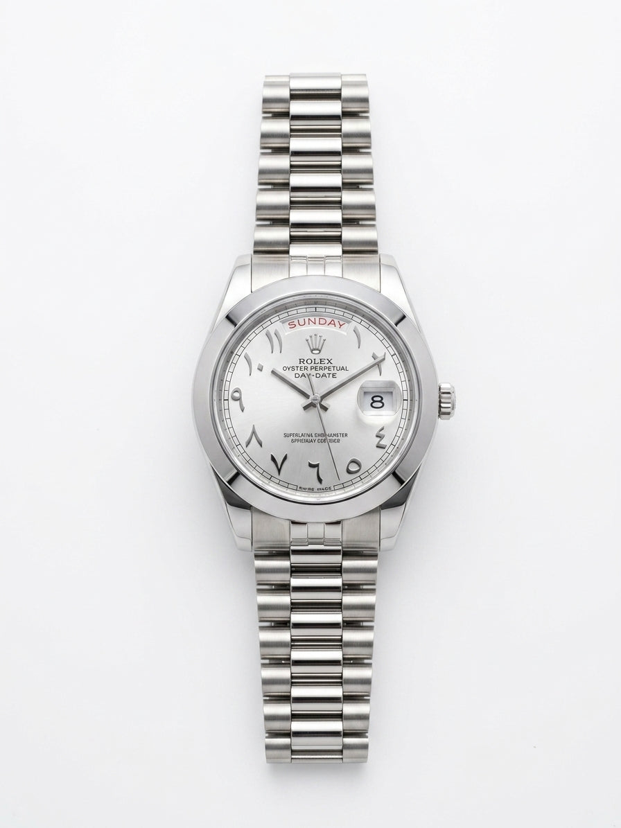 Montre Homme Élégance Prestige – Argent, Bleu Marine, Bleu Ciel & Noir