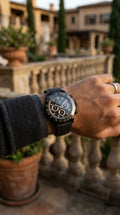 Montre Homme Style Daytona Black Edition – Chronographe Quartz