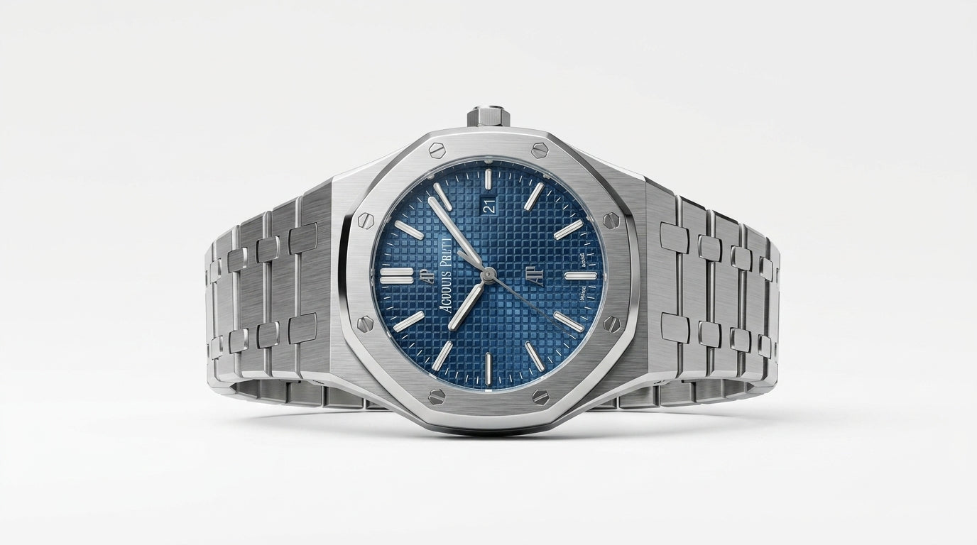 Montre Homme Luxury Style – Bleu & Noir