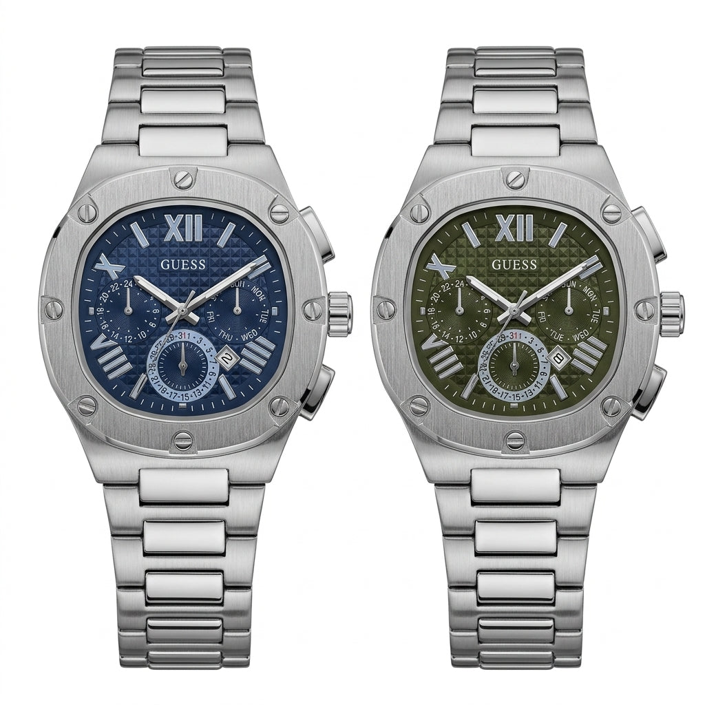 ⌚ Montre Homme GUESS Premium – Style Sport &amp; Élégance