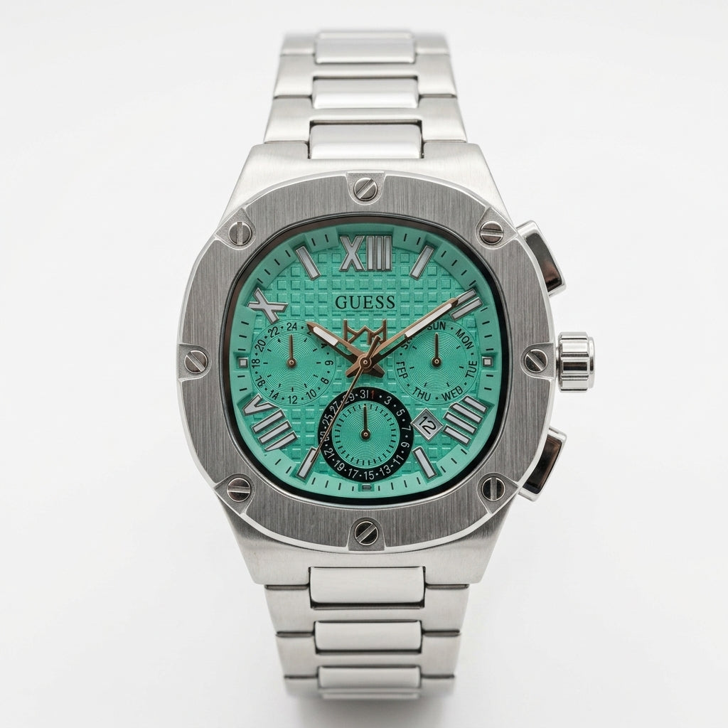 ⌚ Montre Homme GUESS Premium – Style Sport &amp; Élégance